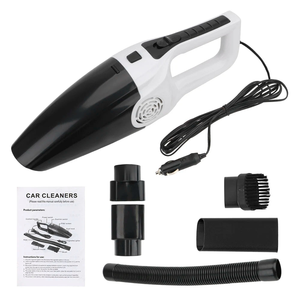 Car Vacuum Cleaner Wet And Dry dual-use Vacuum Cleaner Powerful Handheld Mini Vaccum Cleaners Portable High Suction 12V 120W