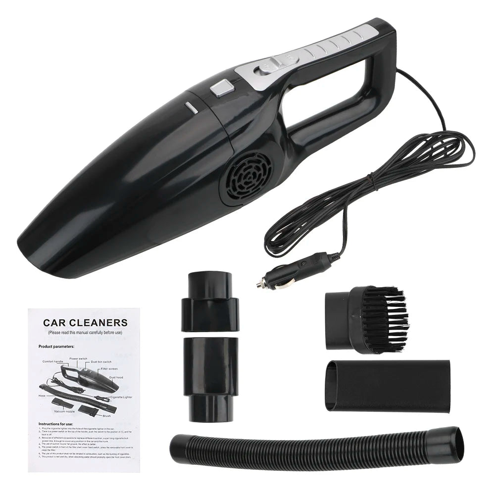 Car Vacuum Cleaner Wet And Dry dual-use Vacuum Cleaner Powerful Handheld Mini Vaccum Cleaners Portable High Suction 12V 120W