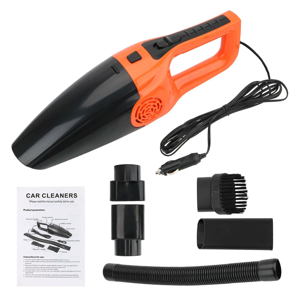 Car Vacuum Cleaner Wet And Dry dual-use Vacuum Cleaner Powerful Handheld Mini Vaccum Cleaners Portable High Suction 12V 120W