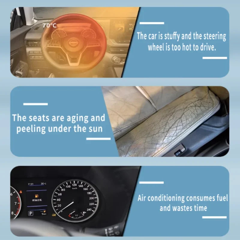 Car Sun Visor For Great Wall Haval H6 2020~2025 2023 2024 MK3 Front Windshield Sunshade Heat Insulation Summer Auto Accessories