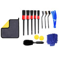 14Set of Car Vent Details Gap Brush Gap Detail Brush Car Cleaning Brush Set