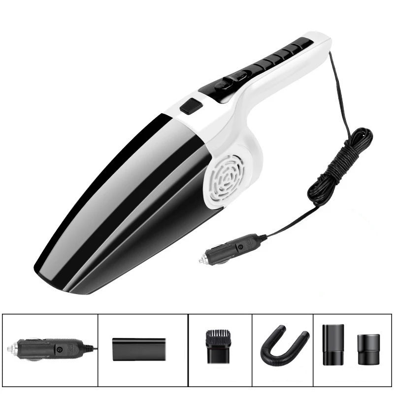 12v Car Vacuum Cleaner 120w High Power Wet And Dry Dual-Use Vacuum Cleaner Portability Home Handheld Vaccum Cleaners