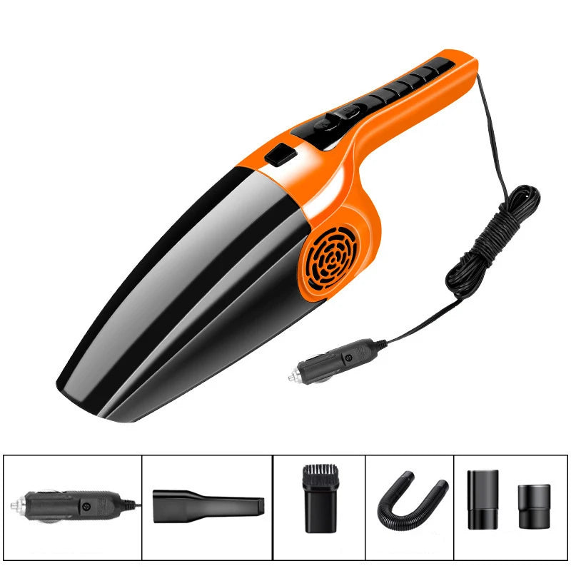 12v Car Vacuum Cleaner 120w High Power Wet And Dry Dual-Use Vacuum Cleaner Portability Home Handheld Vaccum Cleaners