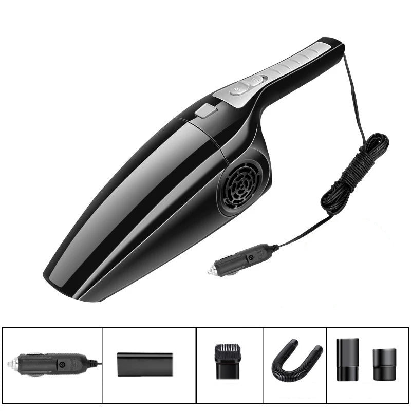 12v Car Vacuum Cleaner 120w High Power Wet And Dry Dual-Use Vacuum Cleaner Portability Home Handheld Vaccum Cleaners